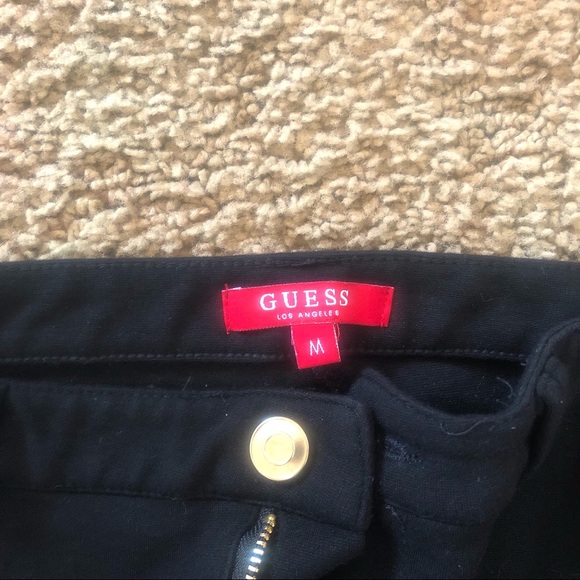 Guess Jeans Black Cargo Jeggings size M - Picture 2 of 4